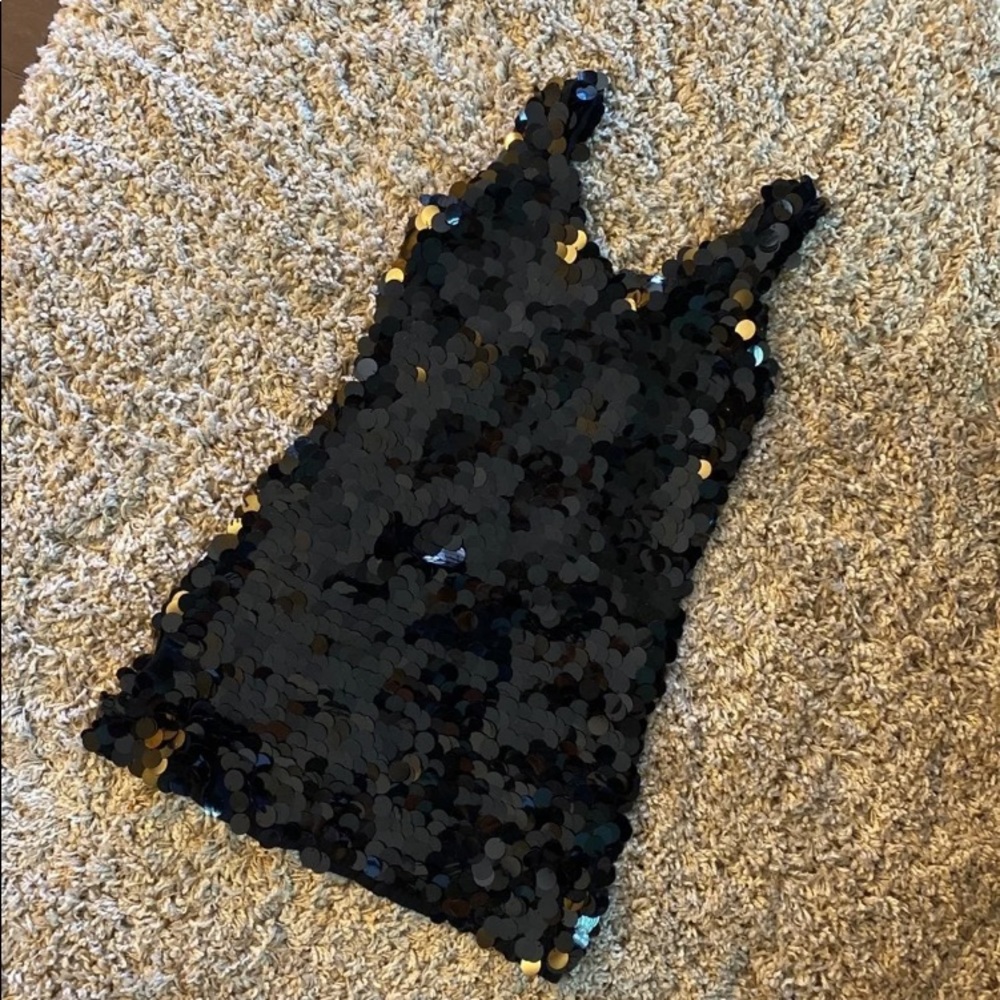 Sequence Black Mini Dress